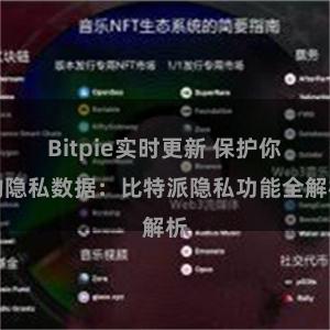 Bitpie实时更新 保护你的隐私数据：比特派隐私功能全解析